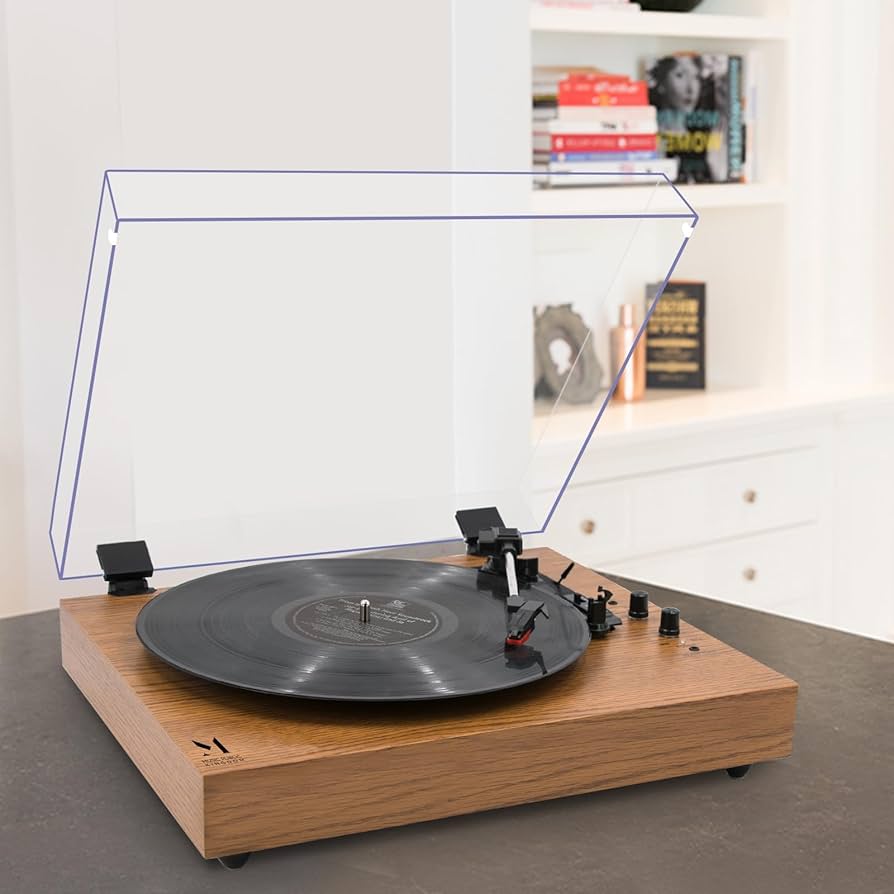 National TableStereo vintage620×250×220 Digitnow!Vintage Turntable,Black 3 Speed Vinyl Record Player